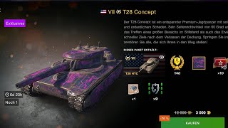 T28 HTC now in WoT Blitz Store Worth 3000 Gold [upl. by Aldo]