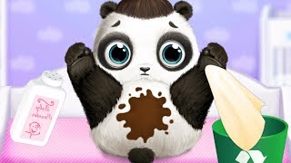 Fun Baby Animal Care Kids Game  Panda Lu Baby Bear Care 2  Babysitting Pet Care Games By TutoTOONS [upl. by Odnesor]