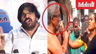 யார் மேல தப்பு BJP woman slaps farmer Ayyakannu  HRaja Tweet  Periyar Statue Issue  TR Speech [upl. by Rengaw698]