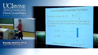 Chem 131B Molecular Structure amp Statistical Mechanics Lecture 23 Partition Functions Pt 1 [upl. by Kappenne522]