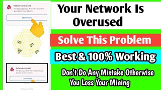 Your Network Is Overused  How to Solve Your Network Is Overused in Honeygain  Honeygain [upl. by Iras]