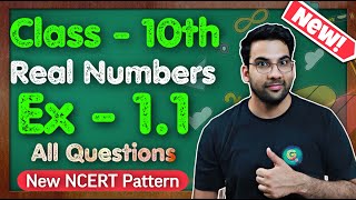 Class  10 Ex  11 Q1 to Q7 Real Numbers  New NCERT  CBSE  Green Board [upl. by Tatum]