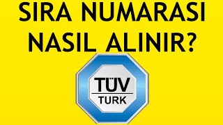 Tüvtürk Sıra Numarası Nasıl Alınır [upl. by Chavaree]