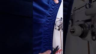 Sew PANTS ELASTIC Like a Pro in 10 Minutes Flat [upl. by Otanod]