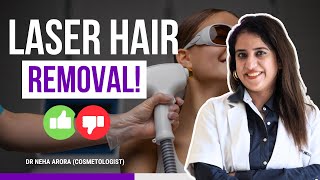 Laser Hair Removal Everything you need to know How does it work laserhairremoval [upl. by Emmer]