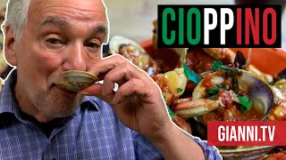 Cioppino Fish Stew Italian recipe  Giannis North Beach [upl. by Hillegass]