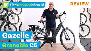 Gazelle Grenoble C5 HMB  Populairste ebike mét Smart Systeem en Riemaandrijving [upl. by Ahsenid]