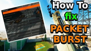 HOW TO FIX PACKET BURST IN BLACK OPS 6 SEASON 1 ALL PLATFORMS [upl. by Nair302]