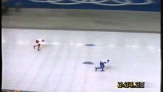 Winter Olympic Games Calgary 1988  5 km Milesi  Sighel [upl. by Keller]