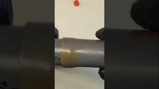 How to make a sleeve for a PVC or plastic pipe with an electric heat gun or blowtorch [upl. by Iaria]