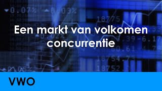 Een markt van volkomen concurrentie  Economie voor vwo  Marktgedrag [upl. by Eilyak]