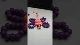 tuto libellule en perles poney  beaded dragonfly DIY [upl. by Nylak]