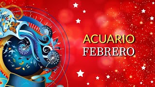 Acuario Horóscopo Febrero [upl. by Mmada]