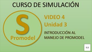 Tutorial Promodel  Introducción al manejo de Promodel  Video 4 [upl. by Alaham251]