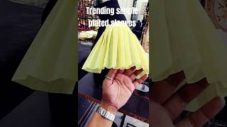 Trending simple plated sleevestrending shortsYouTube shortsytshortseasy stitching [upl. by Gavra]