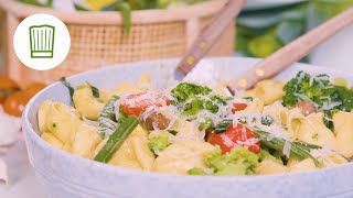 Vegetarische TortelliniPfanne  Chefkoch [upl. by Polik]