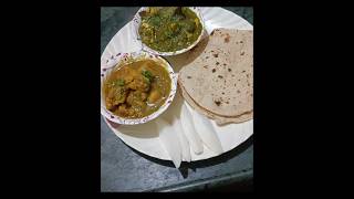 Palak paneer ki sabji aur roti ♥️recipeindianfoodviralvideo cookingshortsfoodie [upl. by Melborn302]