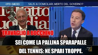 Intercettazioni e trojan Bocchino e quotla cassa si difendequot Travaglio e la Gruber lo sbugiardano [upl. by Hagan]