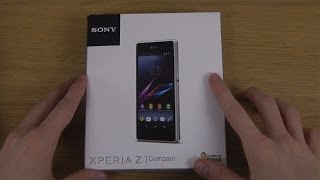 Sony Xperia Z1 Compact  Unboxing [upl. by Slohcin]