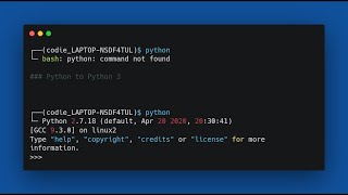 Change Python to Python3 in Linux  Set default python version to Python3 [upl. by Clerissa]