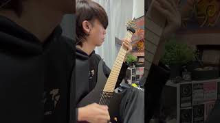 evangelion deathcore song sketch guitar djent metal skervesen thrallsofmetal djentguitar [upl. by Amiel]