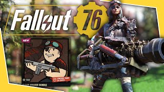 Fallout 76  Atomic Shop Update Floor Walker Bundle [upl. by Kremer]