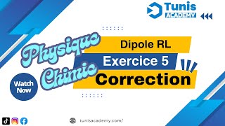 Dipole RL  Correction dun Exercice Extrait dun Devoir de 2023 [upl. by Adnac]