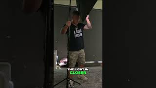 Boudoir lighting tips How to use strobes for dramatic boudoir photography with a fitness model [upl. by Eolc]