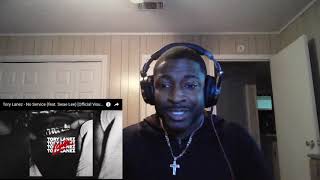 Tory Lanez No Service feat Swae Lee Official Visualizer Reaction [upl. by Gloriane513]