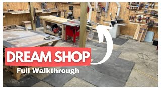 I Transformed My 2 Car Garage into the Ultimate Woodworking Shop [upl. by Nosmirc]