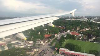 Anflug Hamburg  Approach and landing at Hamburg Int Airport [upl. by Freddy]