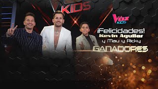 Kevin del equipo Mau y Ricky se corona como el ganador de La Voz Kids 2022  La Voz Kids 2022 [upl. by Thanos]