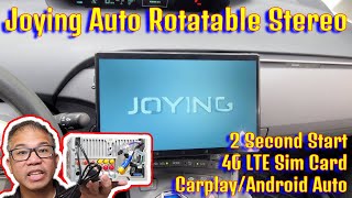 How to install Joying Auto Rotated Double Din Car Stereo [upl. by Julide]