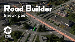 Road Builder Mod CS II  Sneak Peek [upl. by Ehrenberg926]