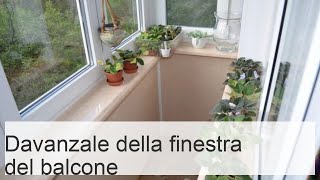 Realizzazione del davanzale sul balcone [upl. by Apur]