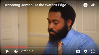 Becoming Jewish At the Waters Edge [upl. by Ora]