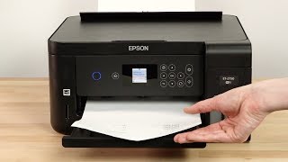 Epson WorkForce ET2750 Cleaning the Print Head [upl. by Eenaffit]