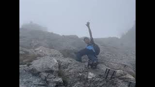 Traunstein  Naturfreund Klettersteig  Mountain climbing Adventure  Tibetan YouTuberTibetan Vlog [upl. by Adnarb]