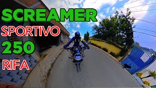 Estas listo para ganar Screamer Sportivo 250 Motovlog [upl. by Aitra]