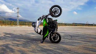 Kawasaki Ninja 250 Sl Barış Özgür Stunt [upl. by Madelle]