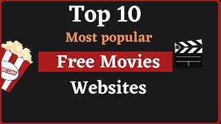 Top 10 Best FREE WEBSITES to Watch Movies Online [upl. by Gottwald]