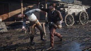 Top 5 Fastest Unarmed KO Strategies in RDR2 Tutorial [upl. by Delphine59]