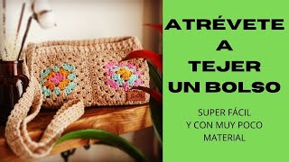 ✅Cómo hacer BOLSO DE VERANO A CROCHET🙀 SUPER FÁCIL Y RÁPIDO🚀Bolso Stradivarius Ideal PRINCIPIANTES [upl. by Mera84]