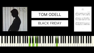 Tom Odell  Black Friday BEST PIANO TUTORIAL amp COVER [upl. by Irroc]