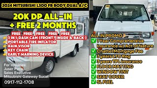 2024 Mitsubishi L300 FB Body Dual AC  Mitsubishi Vehicles Best Deal Philippines [upl. by Attenod]