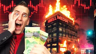 Canadian Dividend Stock Crashing  Bell Media TSE BCE [upl. by Akinirt]