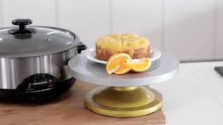 Bake Orange Cake without Oven  Pensonic Multi Cooker PMC138 [upl. by Eylloh]