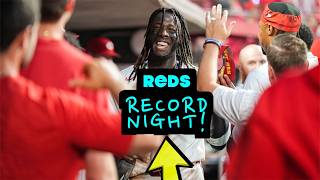 Elly De la Cruz TEAM RECORD Cincinnati Reds Baseball Highlights Career Night ROOKIE Home Run Win MLB [upl. by Aihseya]