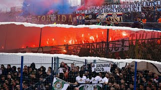 Torcida Split  NK Varaždin  HNK Hajduk 11 24kolo SS HNL [upl. by Concettina572]