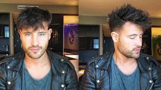 Haarstyling Tipps für Männer so style ich den Fade Cut [upl. by Sadoff764]